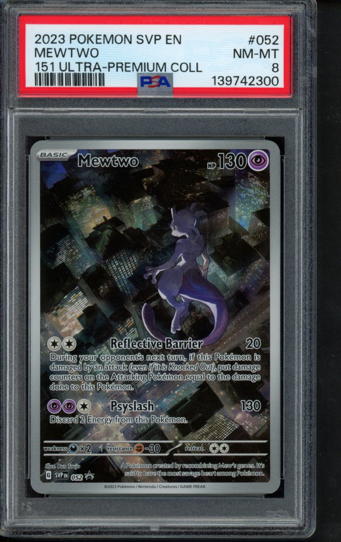 Mewtwo 052 PSA 8 RookieLegends