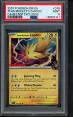 Team Rocket's Zapdos - Gamestop Exclusive 070/182 PSA 9 RookieLegends