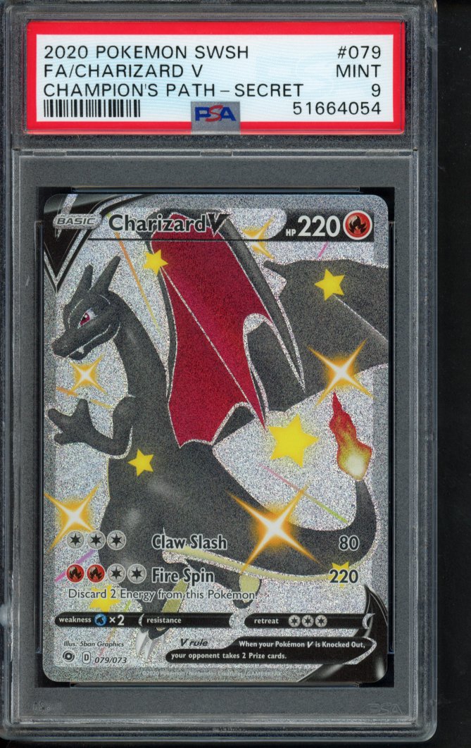 Charizard V 079/073 PSA 9 RookieLegends