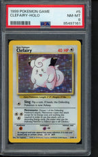 1999 Pokemon Game - Clefairy Holo 5/102 PSA 8 RookieLegends