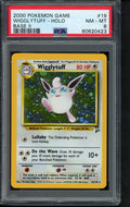 Wigglytuff Holo - Base set 2 - 19/130 PSA 8 RookieLegends