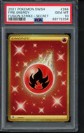 Fire Energy 284/264 PSA 10 RookieLegends