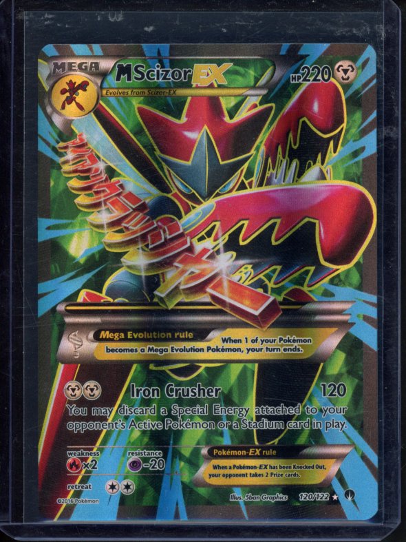 M Scizor Ex 120/122 Raw RookieLegends