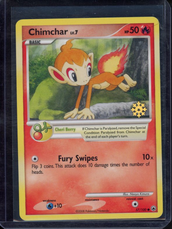 Chimchar 57/100 Raw RookieLegends