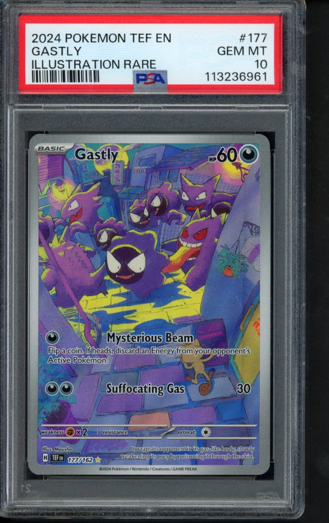 Gastly 177/162 PSA 10