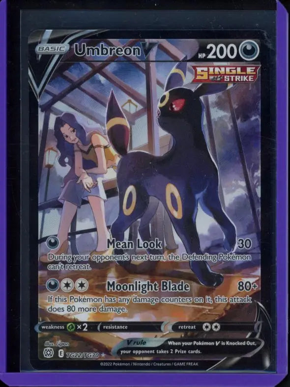 Umbreon V TG22/TG30 Raw RookieLegends
