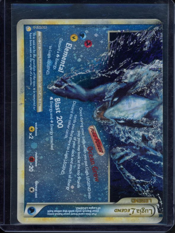 Lugia Legend 113/123 + Lugia Legend 114/123 ( Set of 2 cards) Raw RookieLegends
