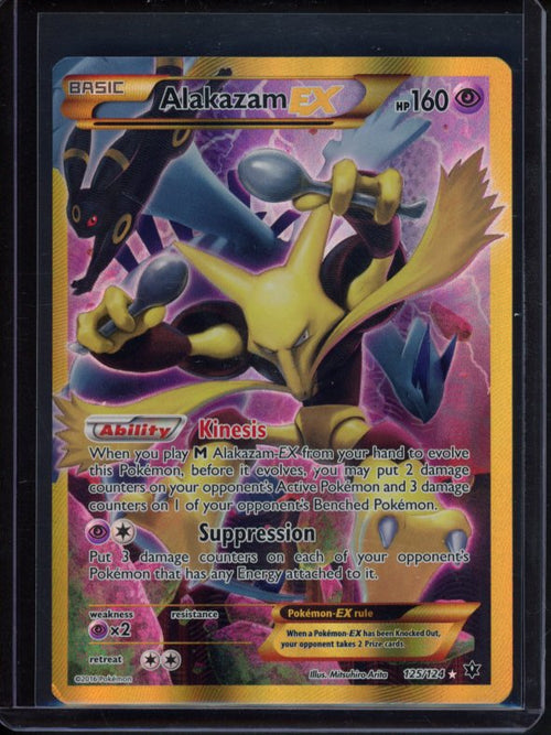 Alakazam Ex 125/124 Raw RookieLegends