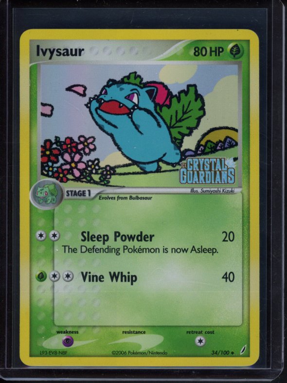 Ivysaur 34/100 Raw RookieLegends
