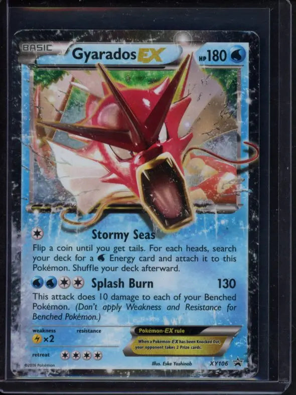 Gyarados Ex XY106 Raw RookieLegends
