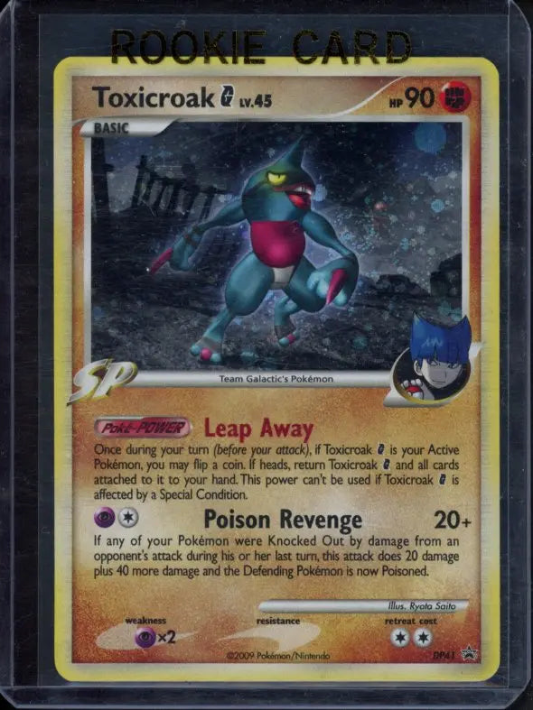 Toxicroak G DP41 Raw RookieLegends