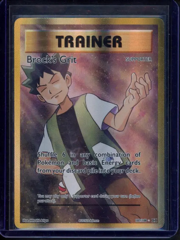Brock's Grit 107/108 Raw RookieLegends
