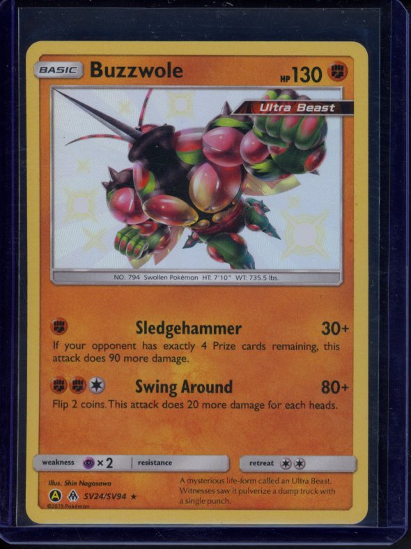 Buzzwole SV24/SV94 Raw RookieLegends