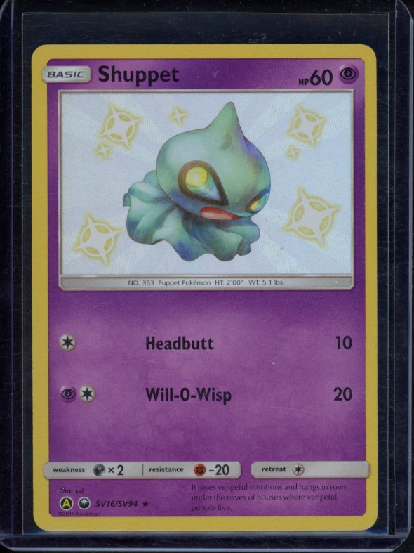 Shuppet SV16/SV94 Raw RookieLegends
