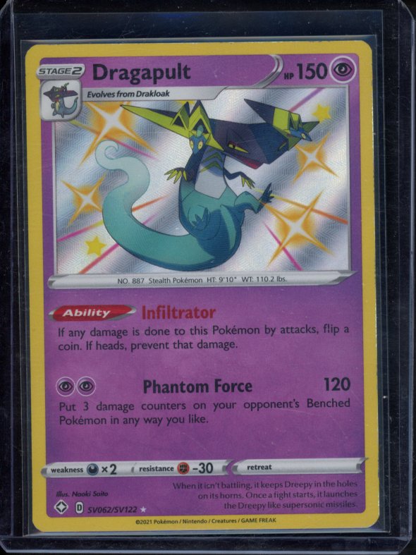 Dragapult SV062/SV122 Raw RookieLegends