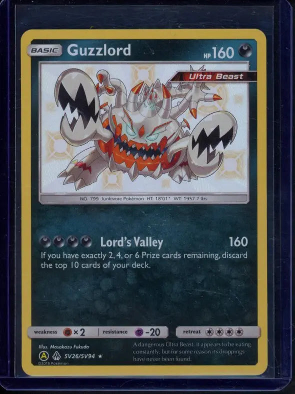 Guzzlord SV26/SV94 Raw RookieLegends