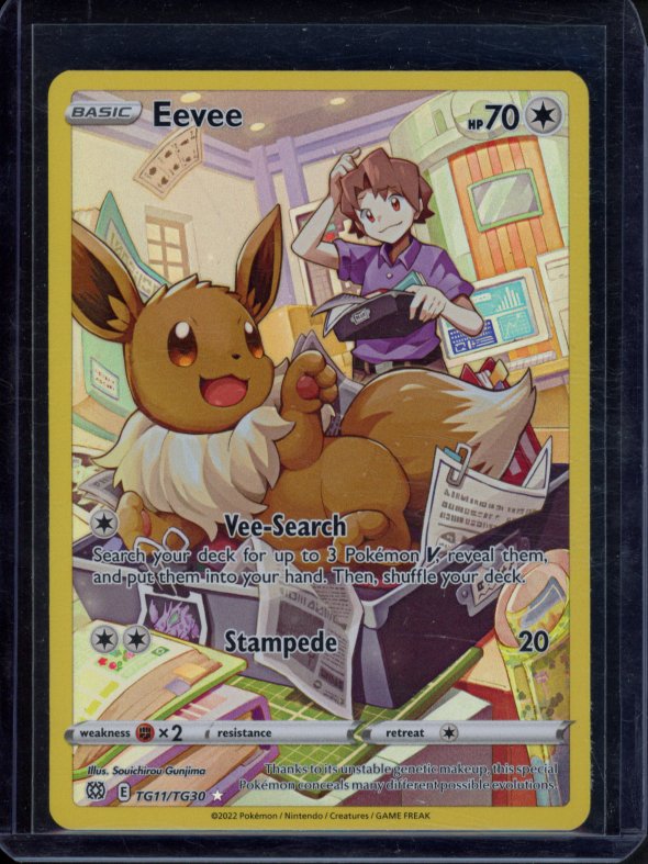 Eevee TG11/TG30 Raw RookieLegends