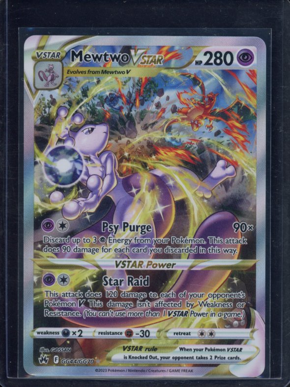 Mewtwo Vstar GG44/GG70 Raw RookieLegends