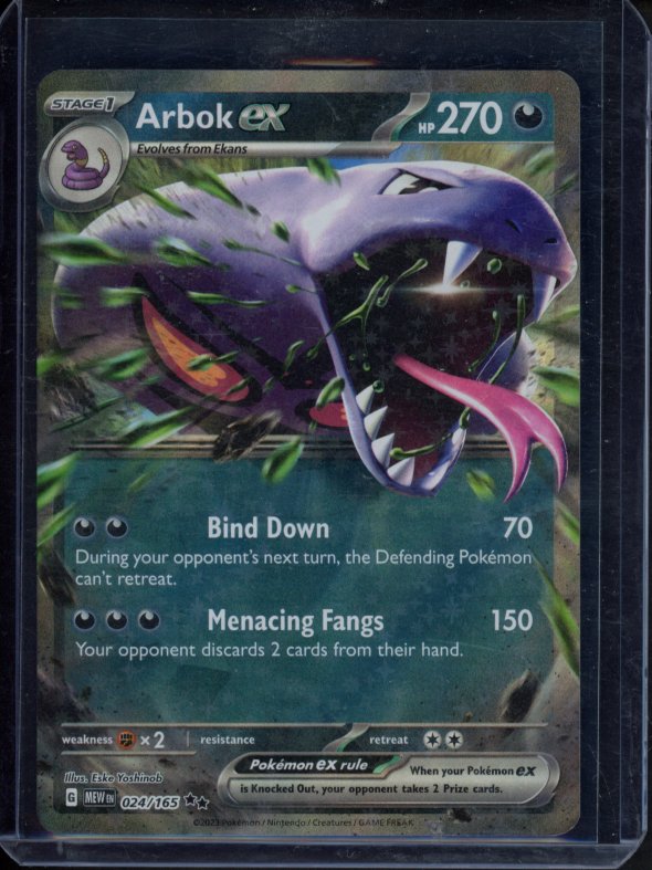 Arbok Ex 024/165 Raw RookieLegends