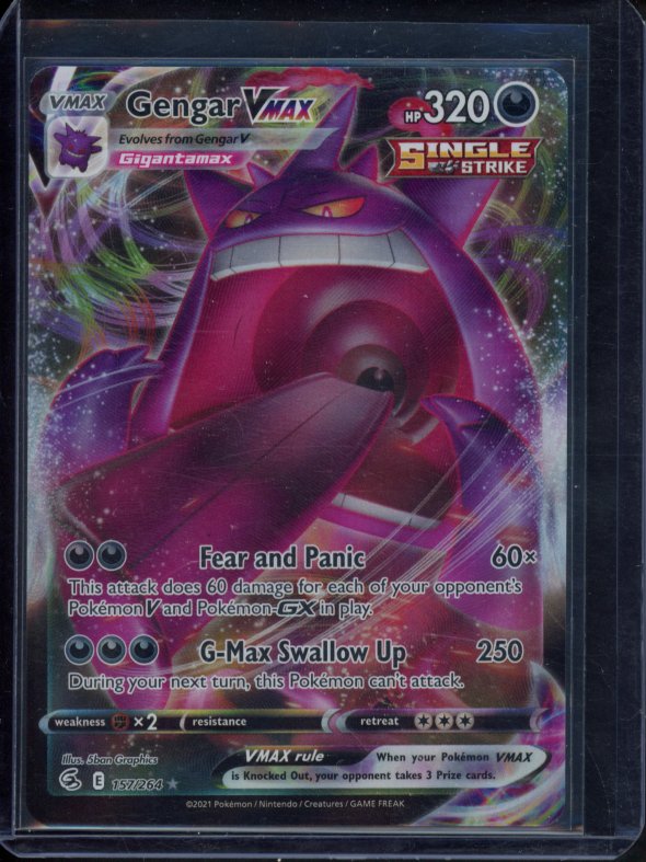 Gengar Vmax 157/264 Raw RookieLegends
