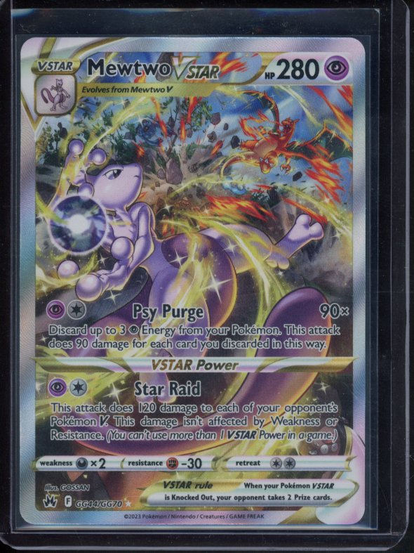 Mewtwo Vstar GG44/GG70 Raw RookieLegends