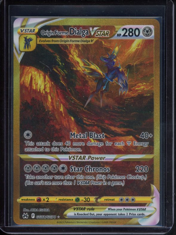 Origin Forme Dialga Vstar GG68/GG70 Raw RookieLegends