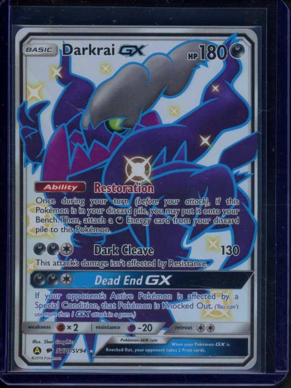 Darkrai Gx SV70/SV94 Raw RookieLegends