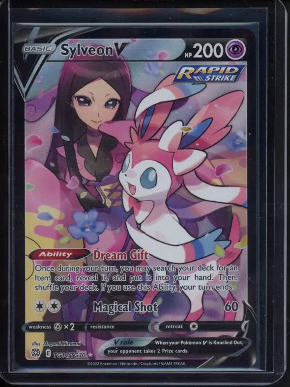 Sylveon V TG14/TG30 Raw RookieLegends