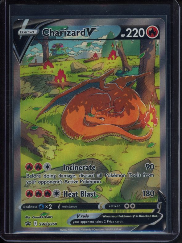Charizard V SWSH260 Raw RookieLegends