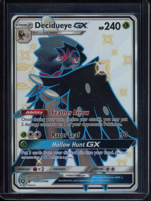 Decidueye Gx SV47/SV94 Raw RookieLegends