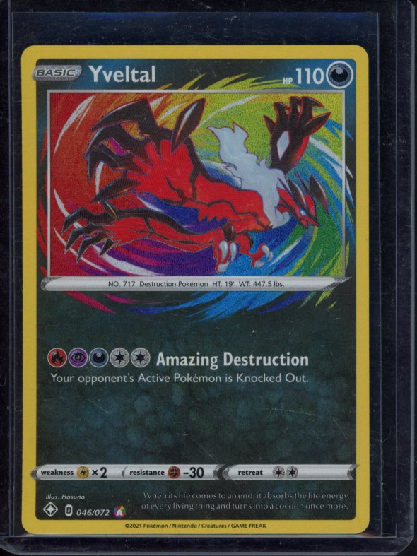 Yveltal 046/072 Raw RookieLegends
