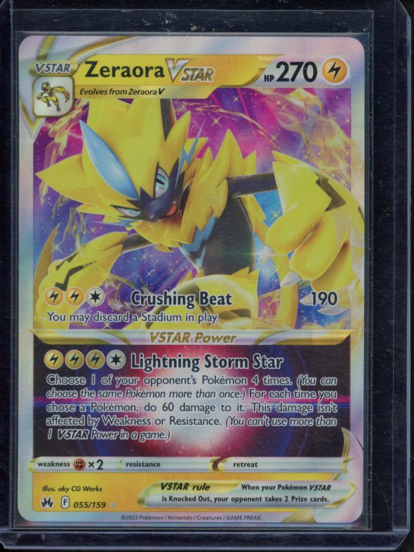 Zeraora Vstar 055/159 Raw RookieLegends