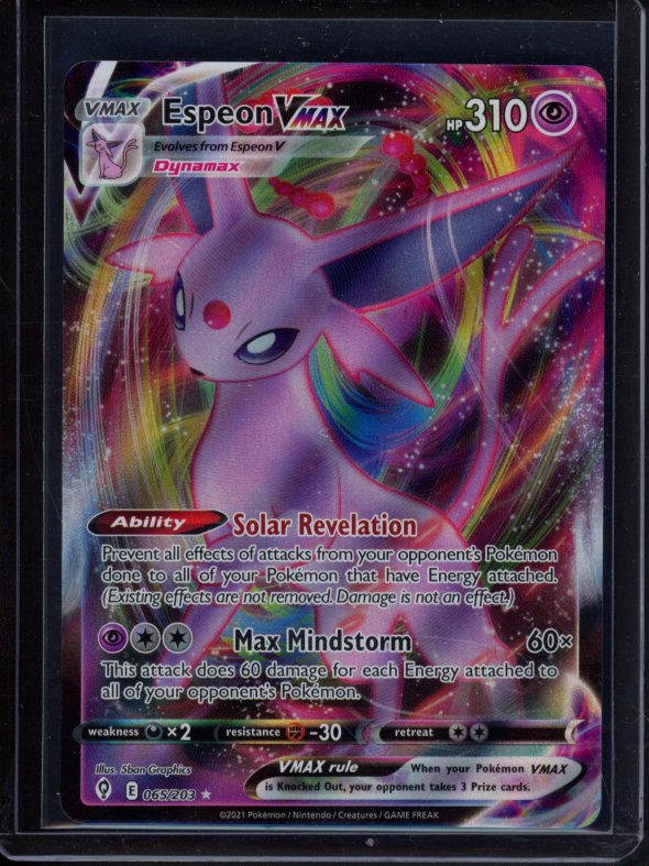 Espeon Vmax 065/203 Raw RookieLegends