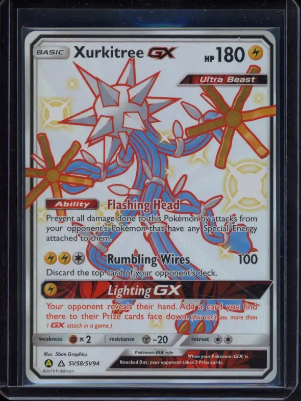 Xurkitree Gx SV58/SV94 Raw RookieLegends