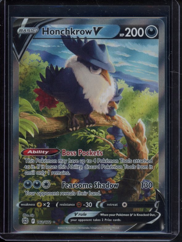 Honchkrow V 162/172 Raw RookieLegends
