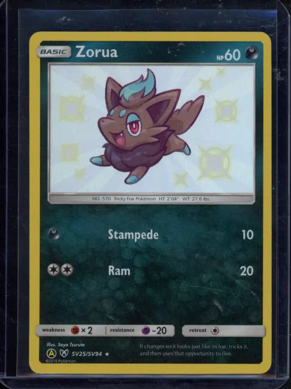 Zorua SV25/SV94 Raw RookieLegends