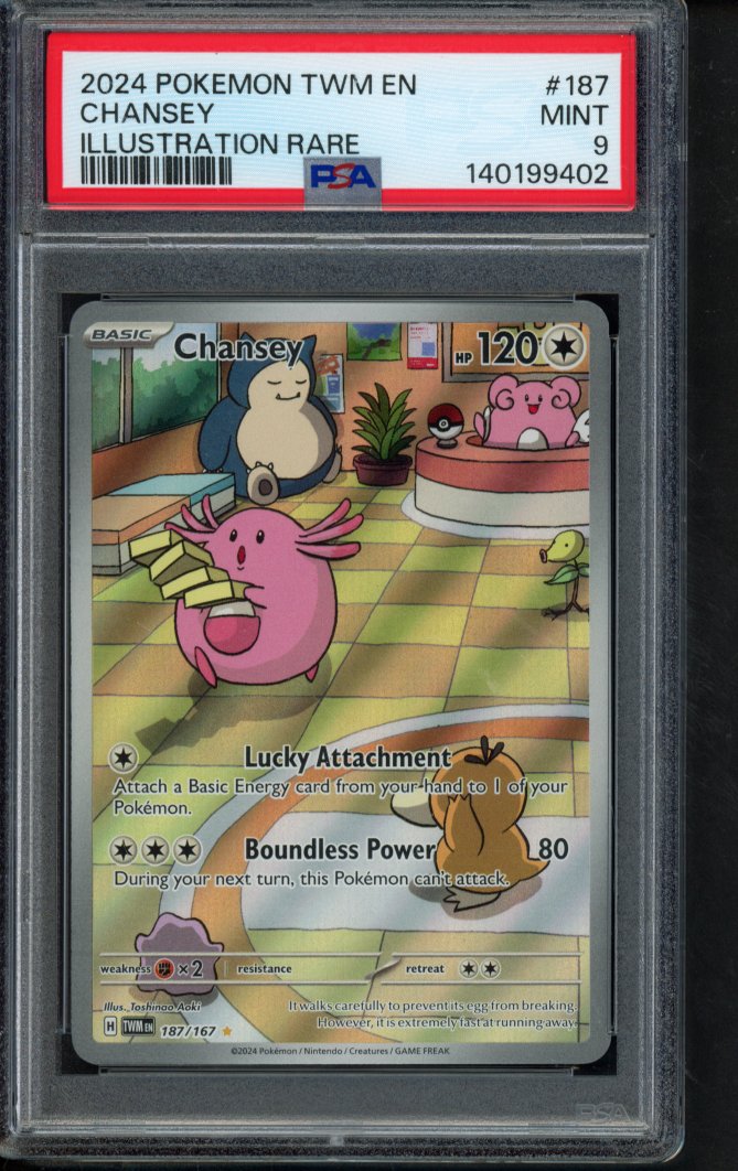 Chansey 187/167 PSA 9 RookieLegends