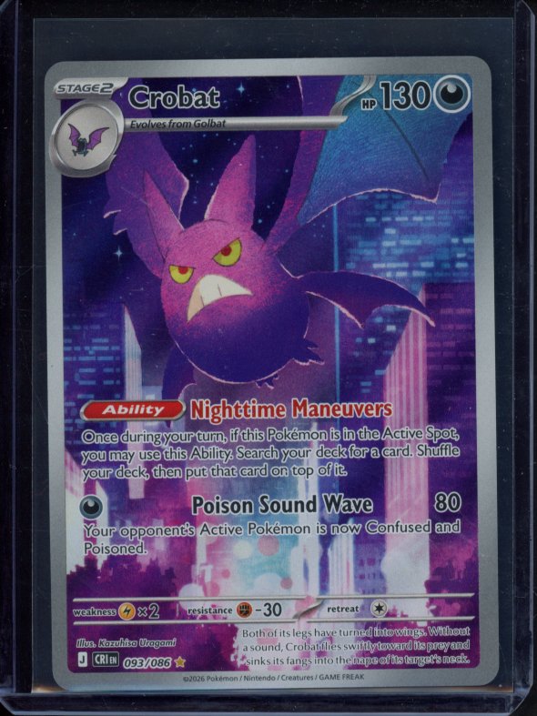 Crobat 093/086 Raw RookieLegends
