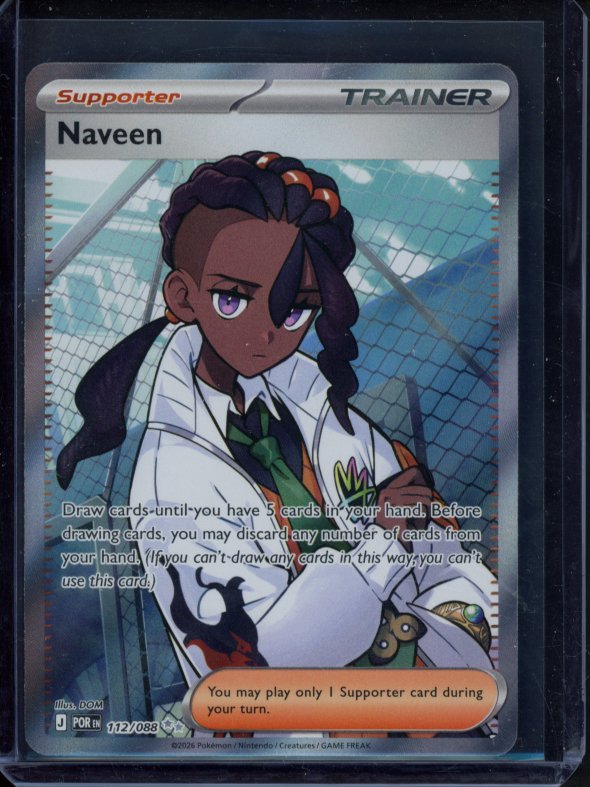 Naveen 112/088 Raw RookieLegends