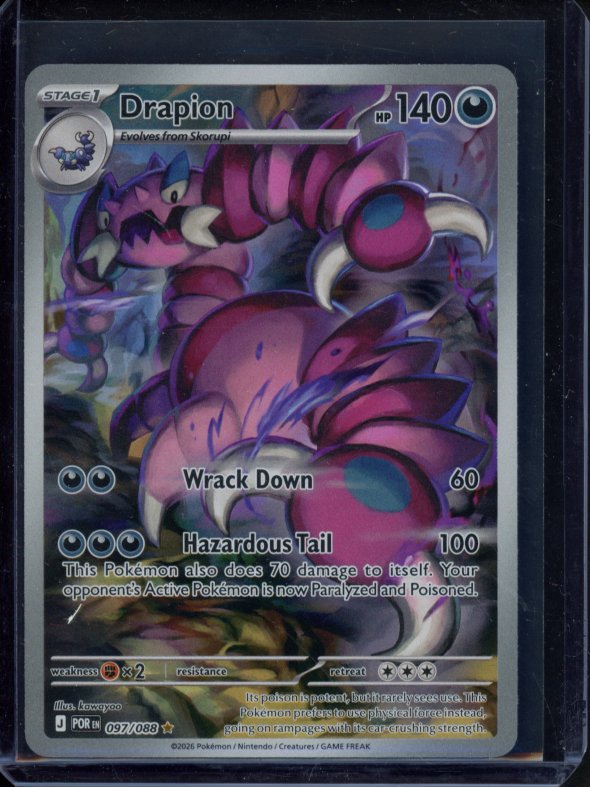 Drapion 097/088 Raw RookieLegends