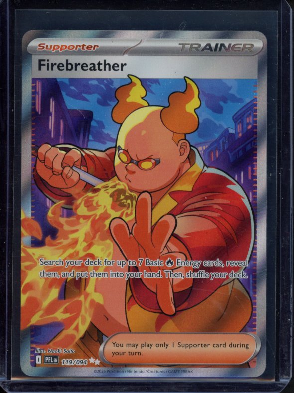 Firebreather 119/094 Raw RookieLegends