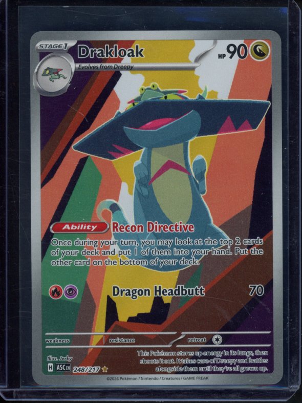 Drakloak 248/217 Raw RookieLegends