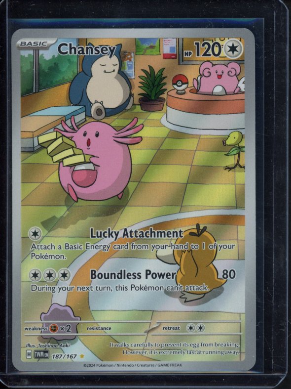 Chansey 187/167 Raw RookieLegends