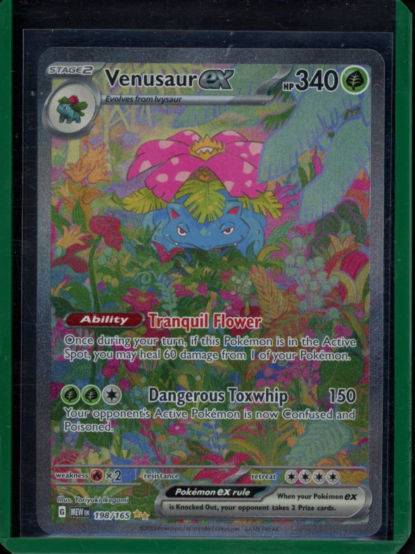 Venusaur Ex 198/165 Raw RookieLegends