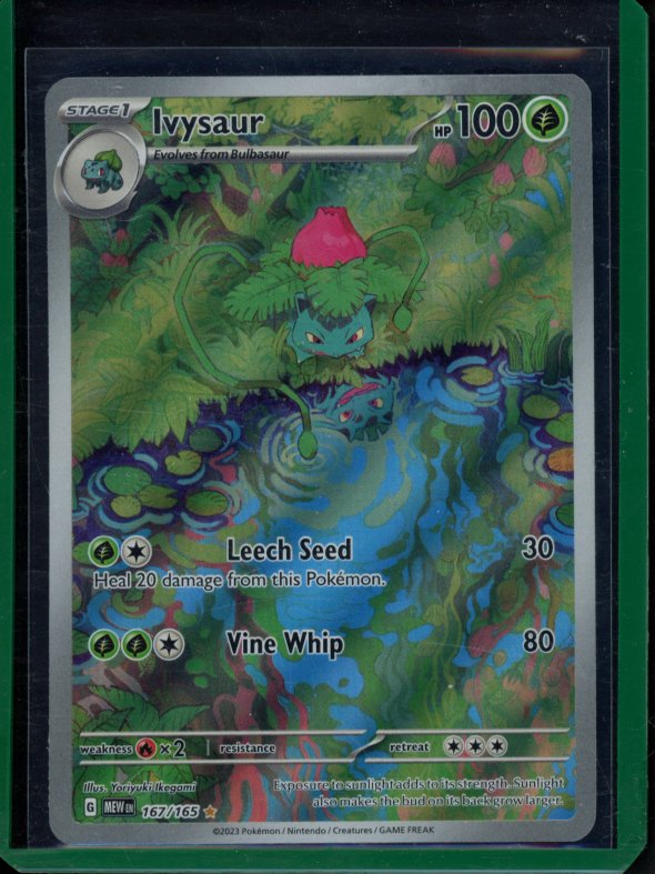 Ivysaur 167/165 Raw RookieLegends