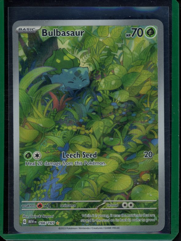 Bulbasaur 166/165 Raw RookieLegends