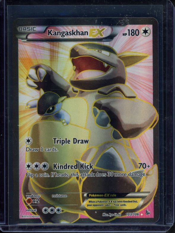 Kangaskhan Ex 103/106 Raw RookieLegends