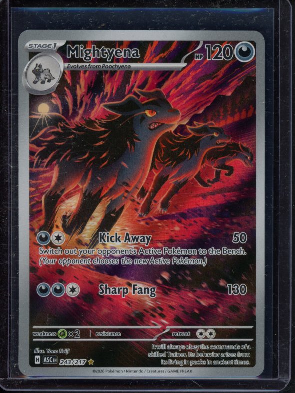 Mightyena 243/217 Raw RookieLegends