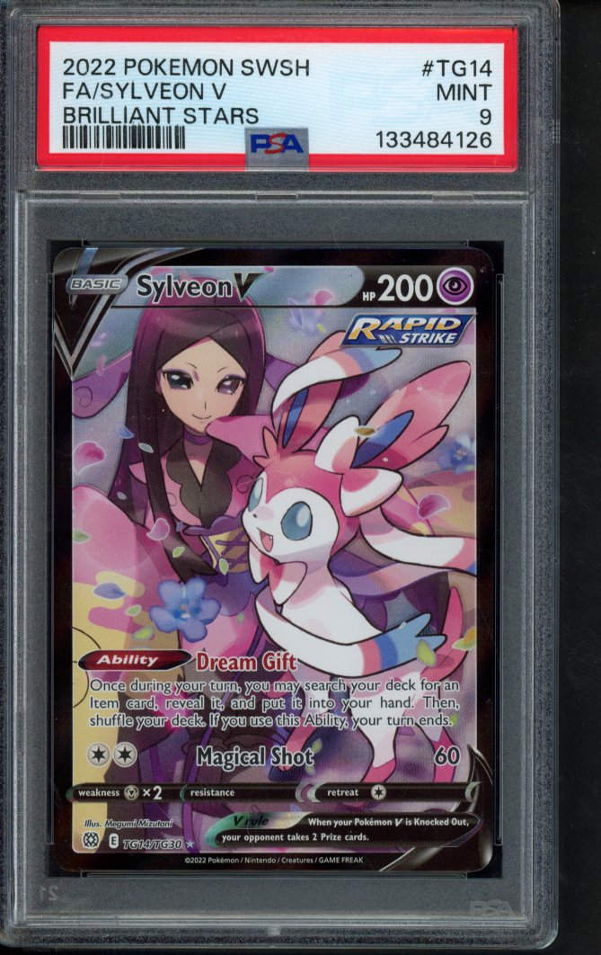 Sylveon V TG14/TG30 PSA 9 RookieLegends