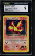 Rocket's Moltres Holo - Gym Heroes 12/132 CGC 9 RookieLegends
